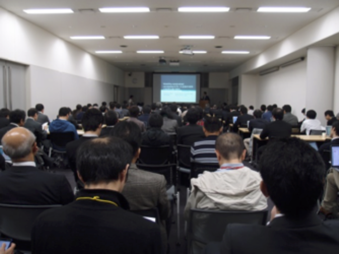 写真:合同研究会2015 優秀賞記念講演その1